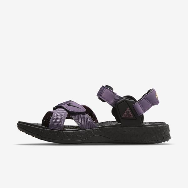 Nike ACG Air Deschutz Men\'s Sandals Black | NK346ERD