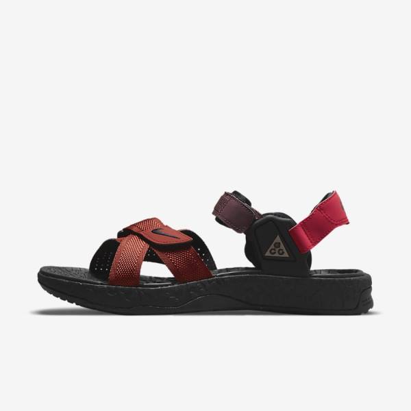 Nike ACG Air Deschutz Men\'s Sandals Black | NK678JPS