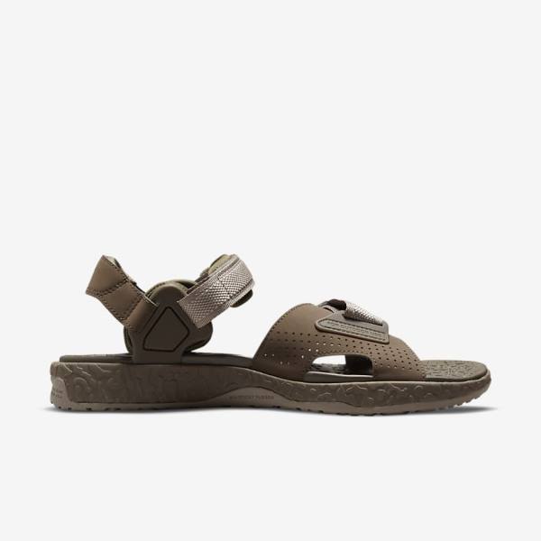 Nike ACG Air Deschutz Men's Sandals Khaki / Black | NK605QSI