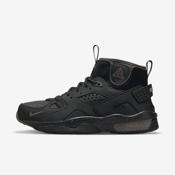 Nike ACG Air Mowabb Men\'s Sneakers Black / Olive Grey | NK125SVN