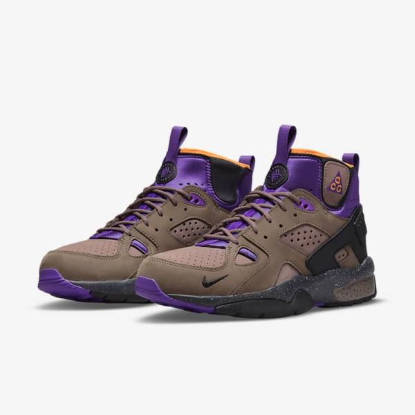 Nike ACG Air Mowabb Men's Sneakers Brown / Purple / Light | NK923TFL