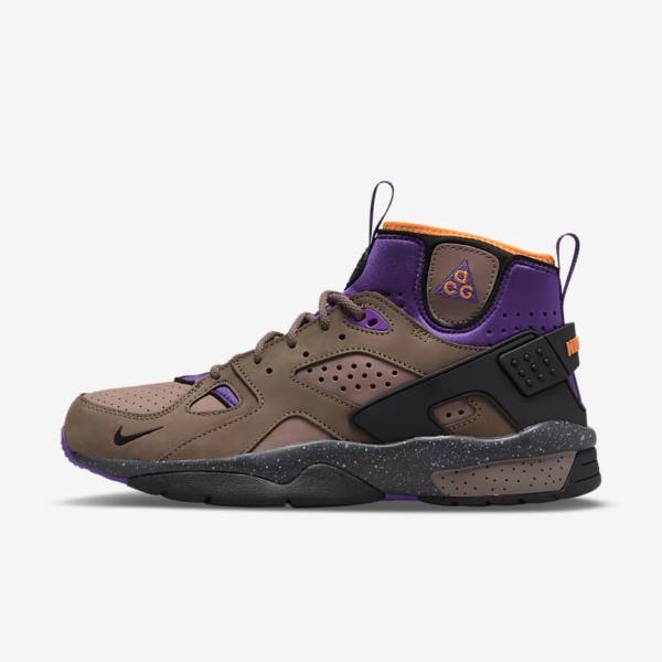 Nike ACG Air Mowabb Men\'s Sneakers Brown / Purple / Light | NK923TFL