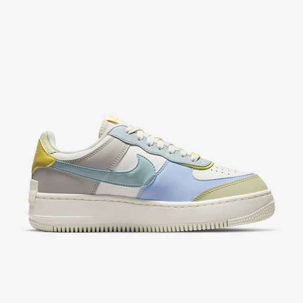 Nike AF-1 Shadow Women's Sneakers Light Blue / Olive | NK027HLM