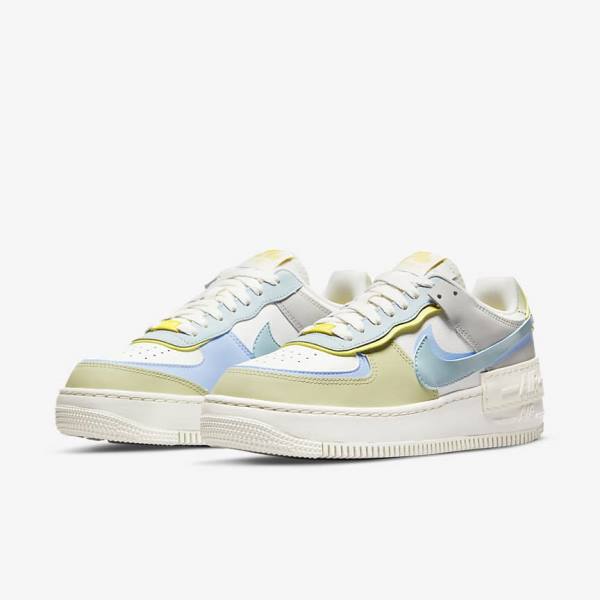 Nike AF-1 Shadow Women's Sneakers Light Blue / Olive | NK027HLM