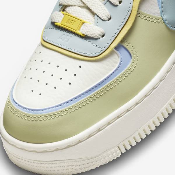 Nike AF-1 Shadow Women's Sneakers Light Blue / Olive | NK027HLM