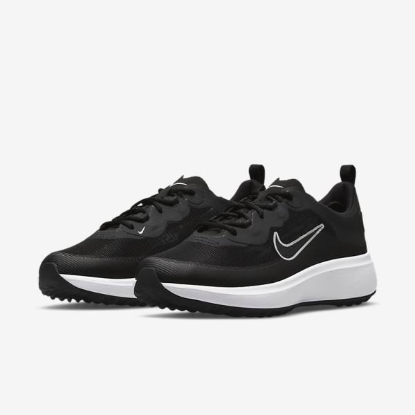 Nike Ace Summerlite Women's Golf Shoes Black / White | NK509JFT