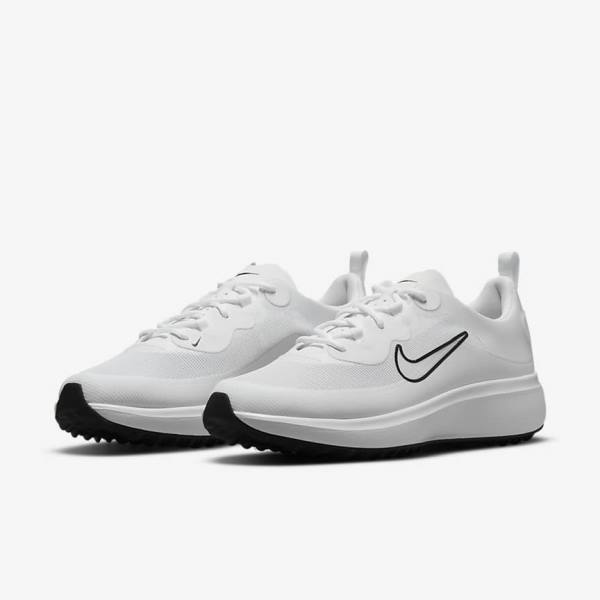 Nike Ace Summerlite Women's Golf Shoes White / Black | NK312IHB