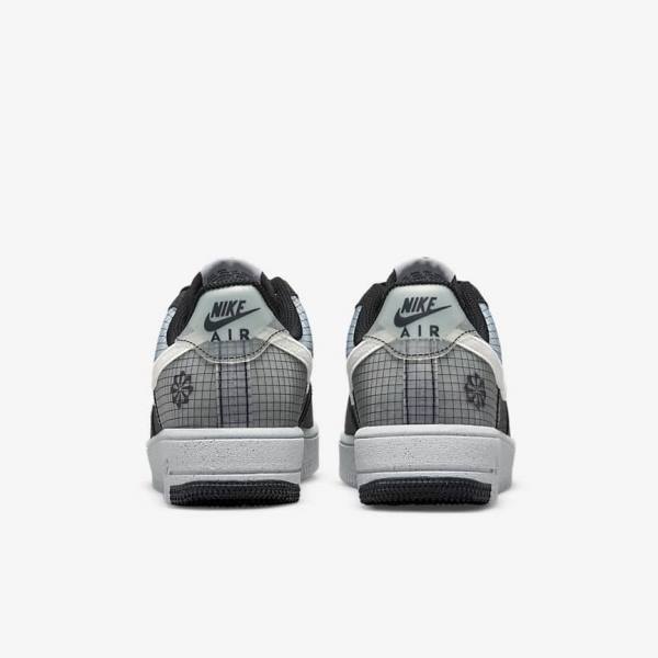 Nike Air Force 1 Crater Older Kids' Sneakers Black / White | NK420ONR