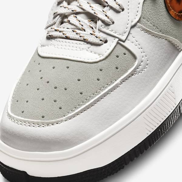 Nike Air Force 1 Fontanka Women's Sneakers Brown / Light Beige / Yellow | NK502QNS