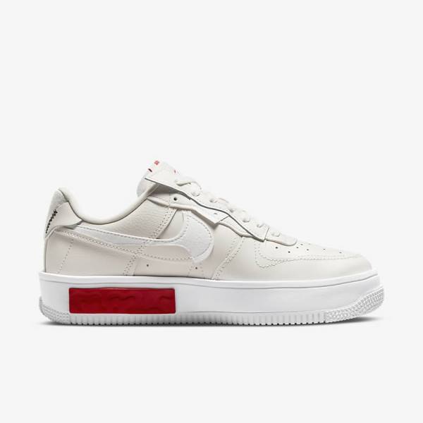 Nike Air Force 1 Fontanka Women's Sneakers White / Red | NK635JAM