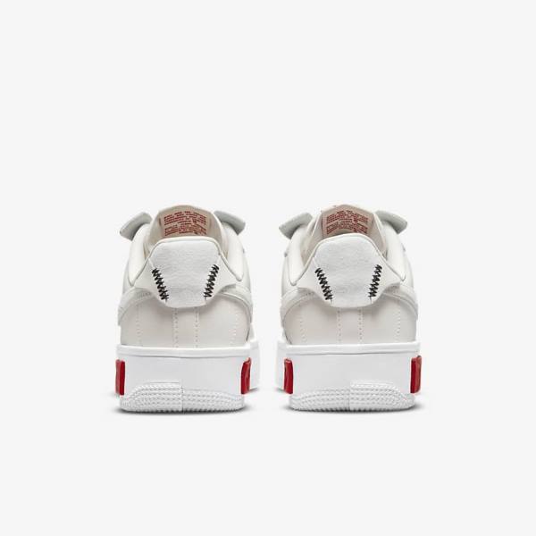 Nike Air Force 1 Fontanka Women's Sneakers White / Red | NK635JAM