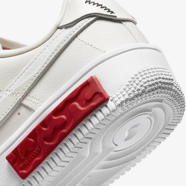 Nike Air Force 1 Fontanka Women's Sneakers White / Red | NK635JAM