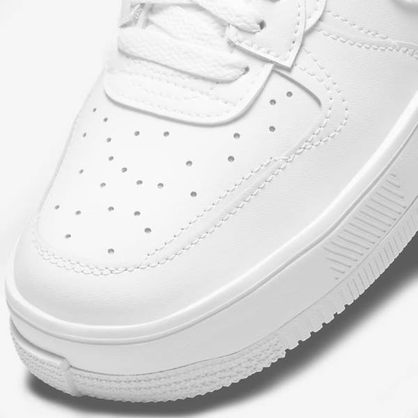 Nike Air Force 1 Fontanka Women's Sneakers White / Yellow / White | NK850RVJ