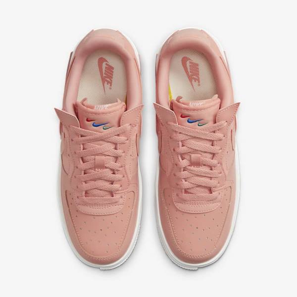 Nike Air Force 1 Fontanka Women's Sneakers White / Red Pink / Light | NK914HZV