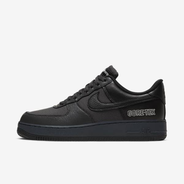 Nike Air Force 1 GTX Men\'s Sneakers Dark Grey / Black | NK197URB