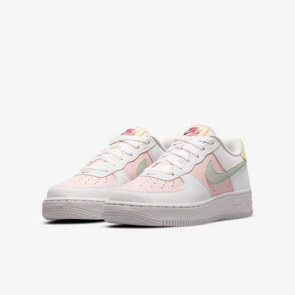 Nike Air Force 1 Impact Older Kids' Sneakers White | NK028FBP