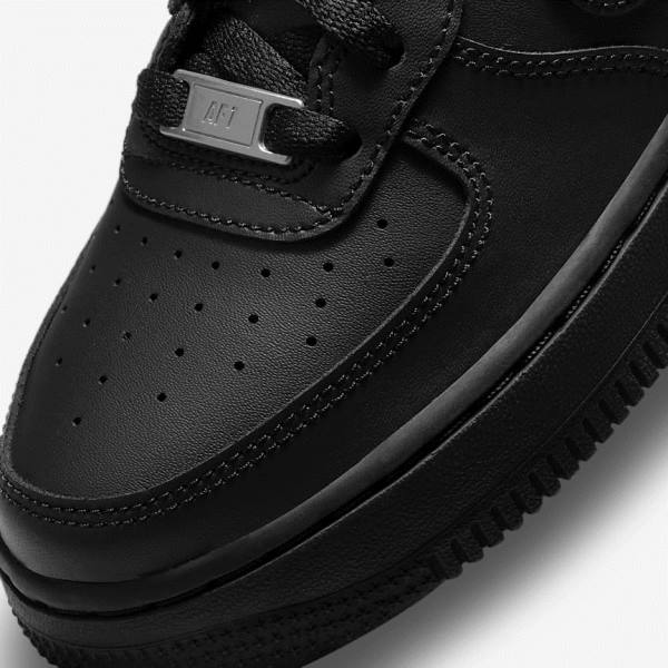 Nike Air Force 1 LE Older Kids' Sneakers Black | NK348AZL