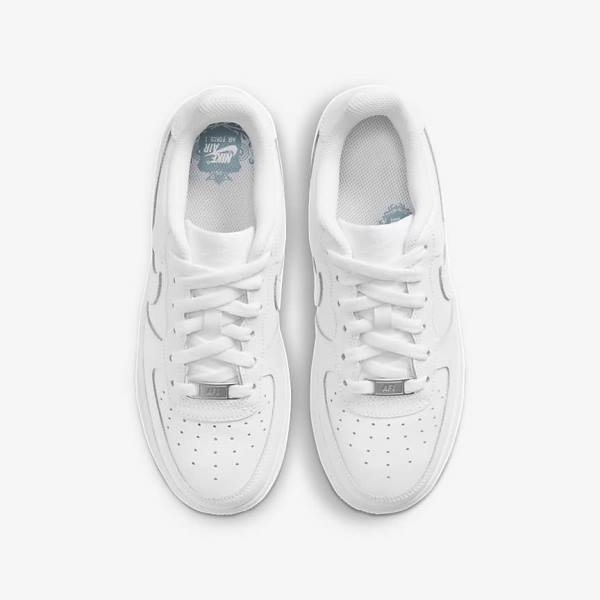 Nike Air Force 1 LE Older Kids' Sneakers White | NK503YJG