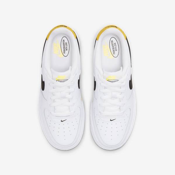 Nike Air Force 1 LV8 Older Kids' Sneakers White / Black | NK491IWH