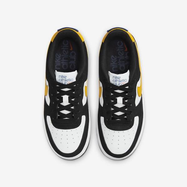 Nike Air Force 1 LV8 Older Kids' Sneakers Black / White / Dark | NK581HCI