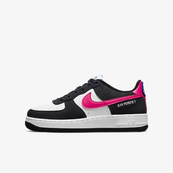 Nike Air Force 1 LV8 Older Kids\' Sneakers White / Pink | NK905XQY