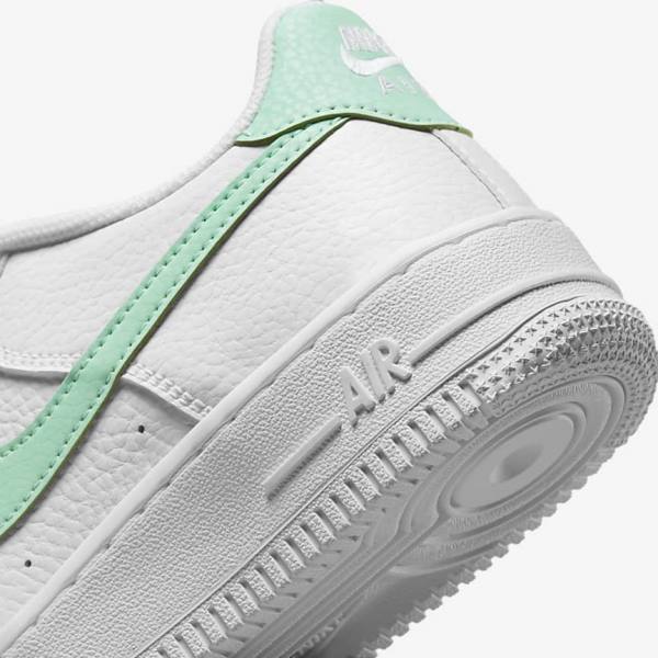 Nike Air Force 1 Older Kids' Sneakers White / Mint | NK635DSP