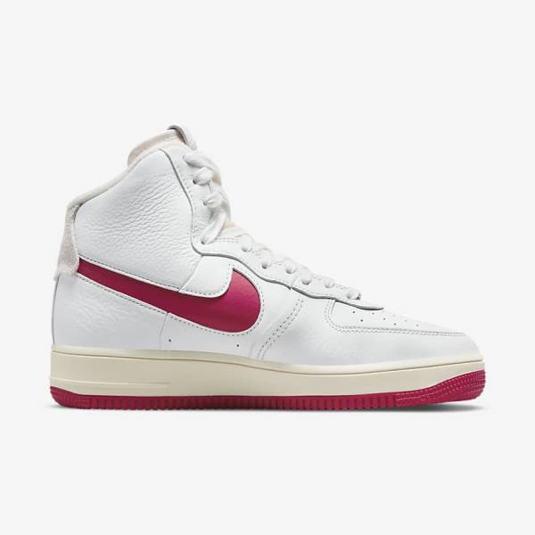 Nike Air Force 1 Sculpt Women's Sneakers White / Red | NK509QLE