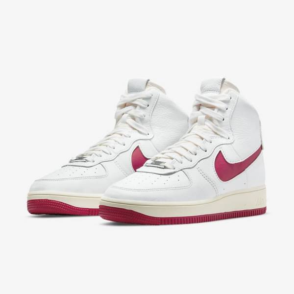 Nike Air Force 1 Sculpt Women's Sneakers White / Red | NK509QLE