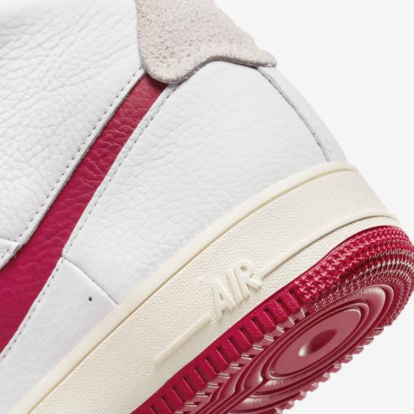 Nike Air Force 1 Sculpt Women's Sneakers White / Red | NK509QLE