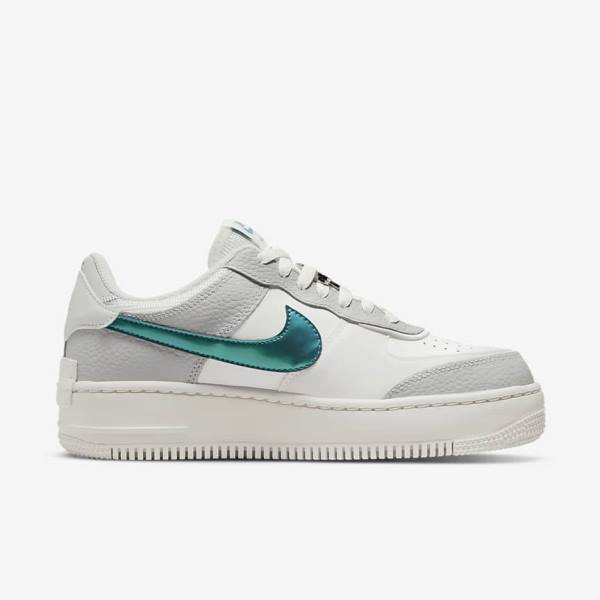 Nike Air Force 1 Shadow Women's Sneakers White / Grey / White | NK019WTU