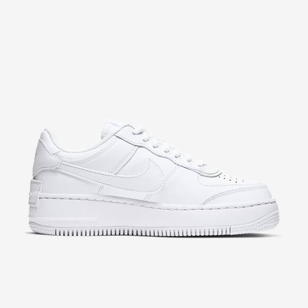 Nike Air Force 1 Shadow Women's Sneakers White | NK106CPB