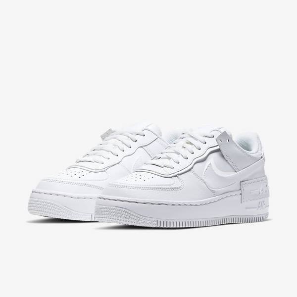 Nike Air Force 1 Shadow Women's Sneakers White | NK106CPB