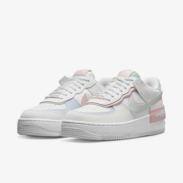 Nike Air Force 1 Shadow Women's Sneakers White / Mint / Grey | NK402PWX