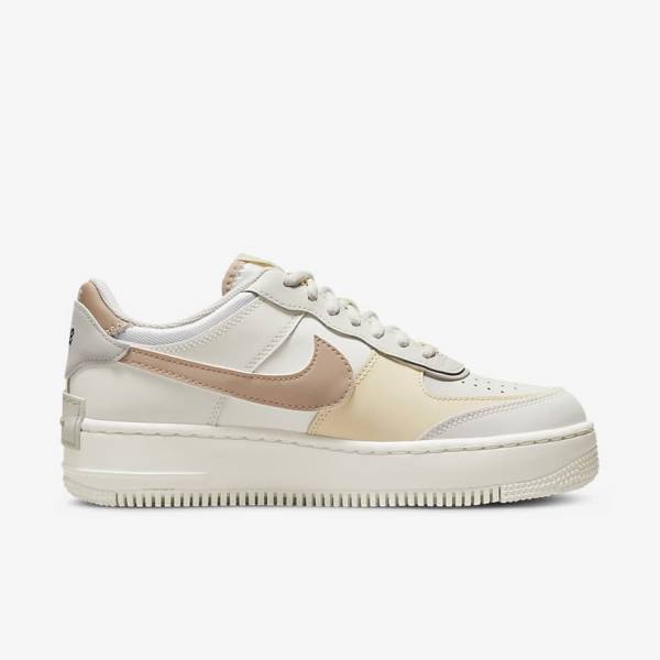 Nike Air Force 1 Shadow Women's Sneakers Khaki / Light Beige | NK648DKY