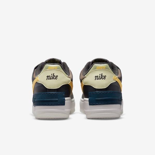 Nike Air Force 1 Shadow Women's Sneakers Green / White / Gold | NK729RUH