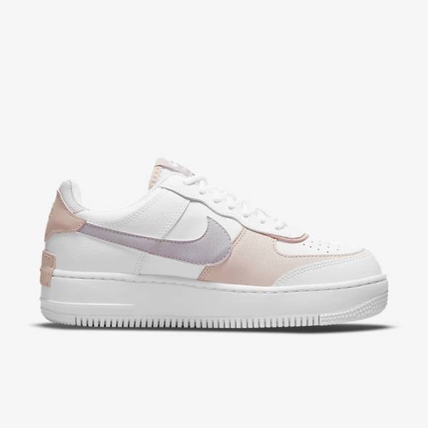 Nike Air Force 1 Shadow Women's Sneakers White / Pink / Rose / Grey | NK876IGU