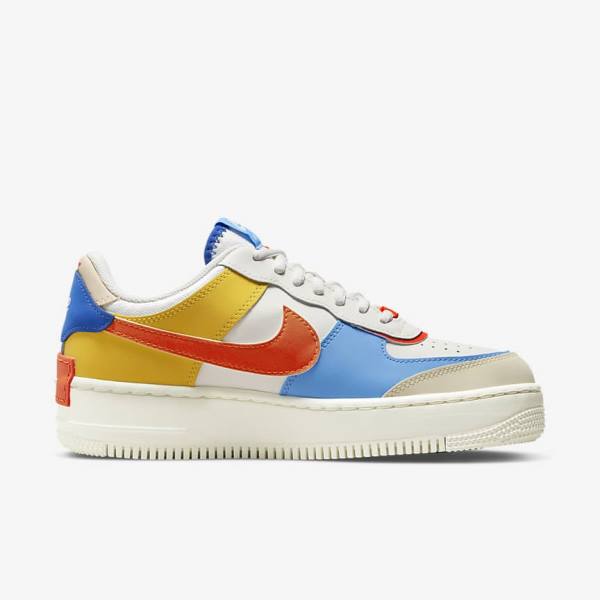 Nike Air Force 1 Shadow Women's Sneakers Royal / Orange / Blue | NK970ZRW