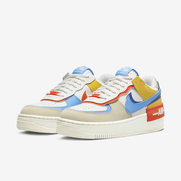 Nike Air Force 1 Shadow Women's Sneakers Royal / Orange / Blue | NK970ZRW