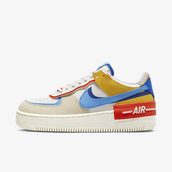 Nike Air Force 1 Shadow Women\'s Sneakers Royal / Orange / Blue | NK970ZRW