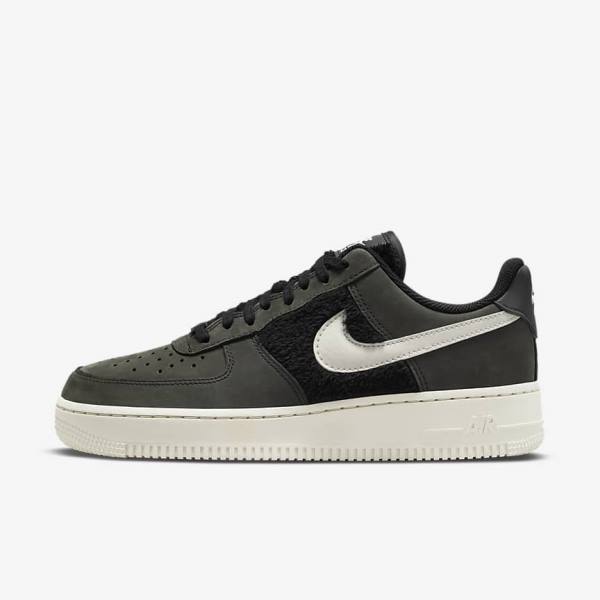 Nike Air Force 1 Women\'s Sneakers Black / Light Beige | NK139VMO