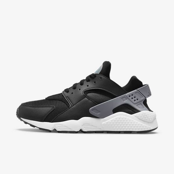 Nike Air Huarache J22 Men\'s Sneakers Black / Grey / White | NK947PLH