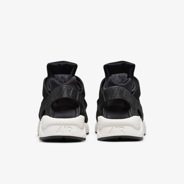 Nike Air Huarache LE Men's Sneakers Black / White | NK307YKX