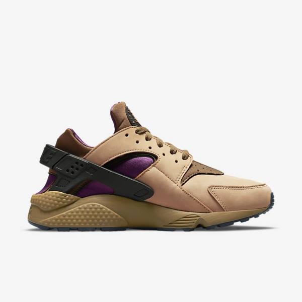 Nike Air Huarache LE Men's Sneakers Black / Brown | NK547QRC