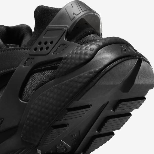 Nike Air Huarache Men's Sneakers Black / Dark Grey | NK617DNU