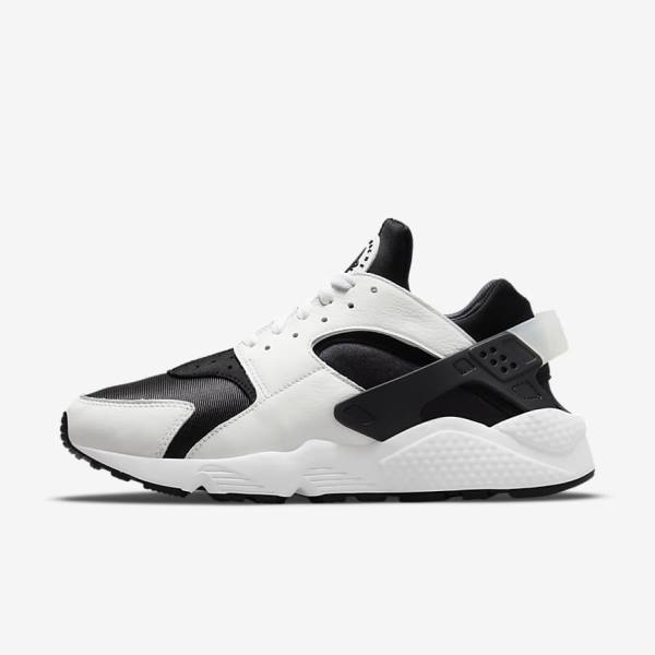 Nike Air Huarache Men\'s Sneakers Black / White | NK872VGN