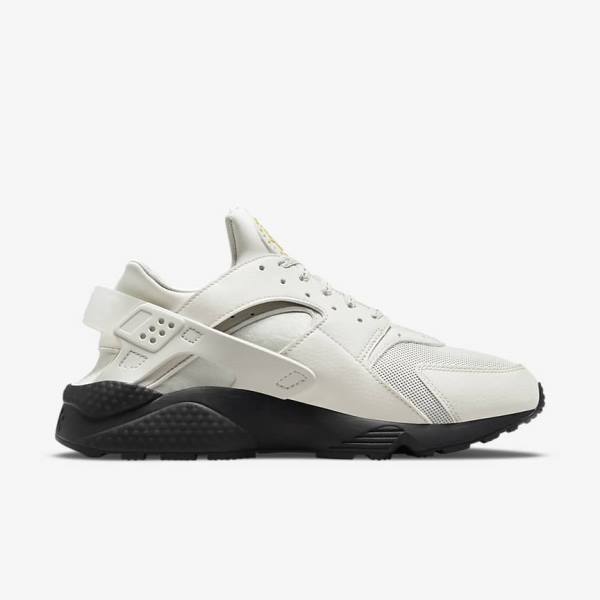 Nike Air Huarache Men's Sneakers Light Beige / Black / Silver / Gold | NK516JAE