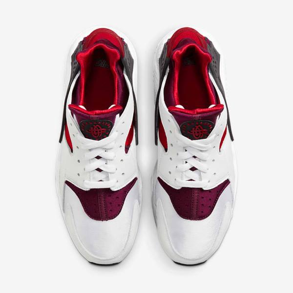 Nike Air Huarache Men's Sneakers White / Red / Black / Red | NK146SRT