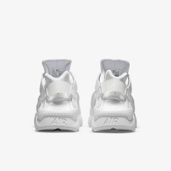 Nike Air Huarache Men's Sneakers White / Platinum | NK473UON