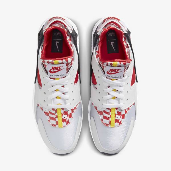 Nike Air Huarache Premium Liverpool F.C. Men's Sneakers White / Yellow / Red | NK586HRD