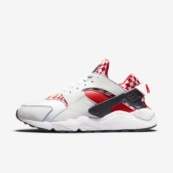 Nike Air Huarache Premium Liverpool F.C. Men\'s Sneakers White / Yellow / Red | NK586HRD